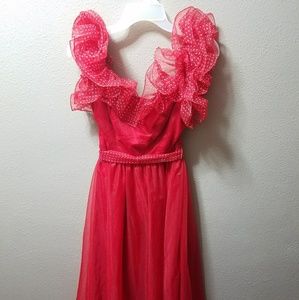 80's Vintage Prom dress size 6